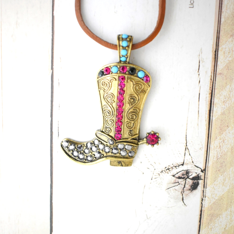 Boot Necklace
